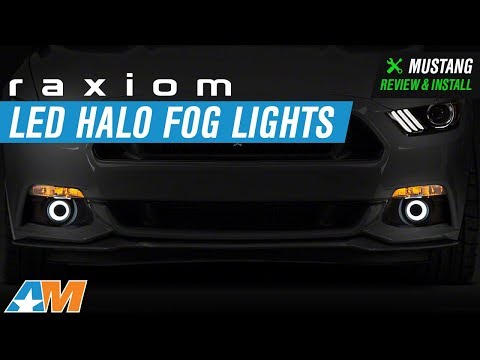 2015-2017 Mustang Raxiom LED Halo Fog Lights Review & Install