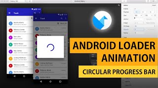 Circular Indeterminate ProgressBar | Android UX Tutorial screenshot 4