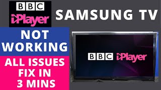 How To Fix BBC iPlayer App Not Working on SAMSUNG TV || iPlayer Won't Loading on SAMSUNG TV