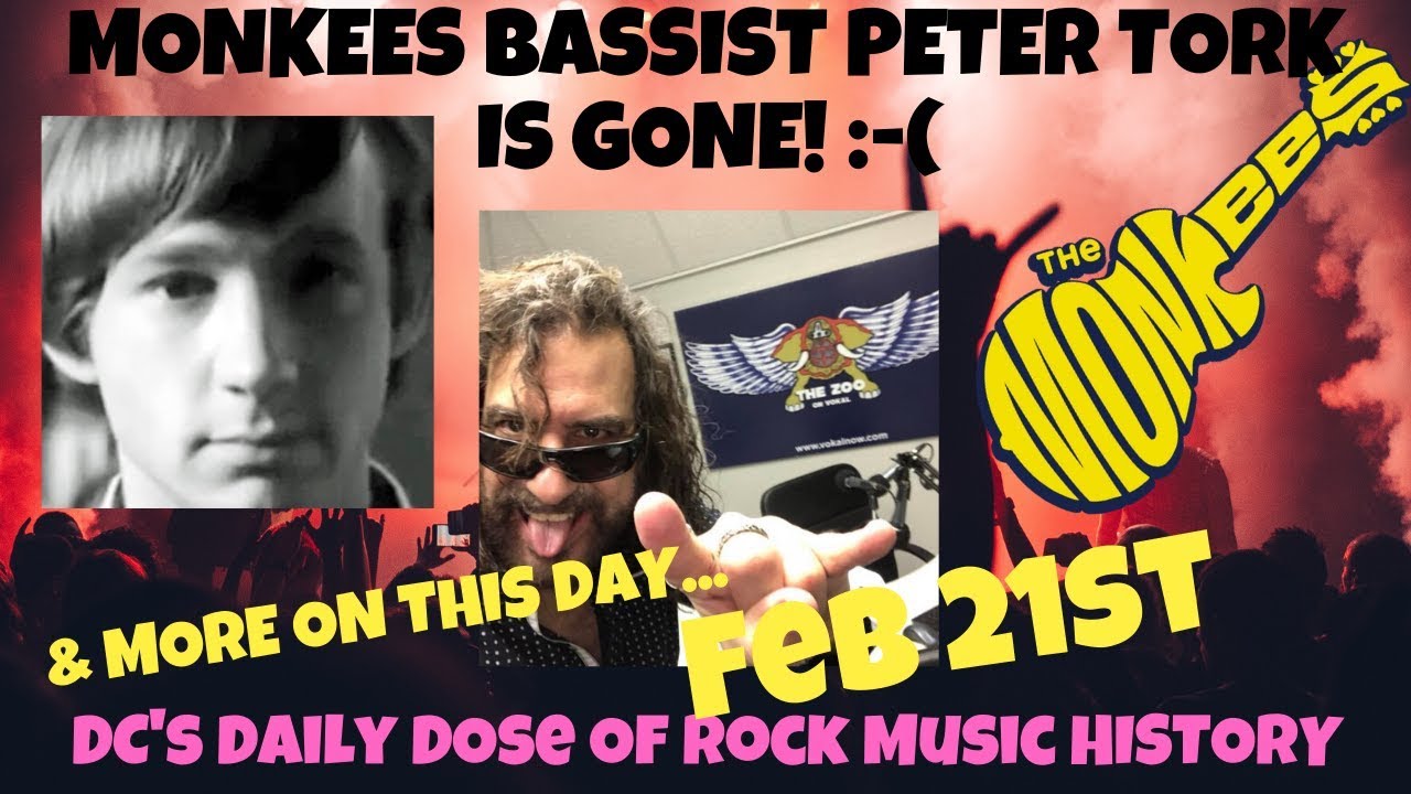 DC's Daily Dose of Rock Music History for February 21st