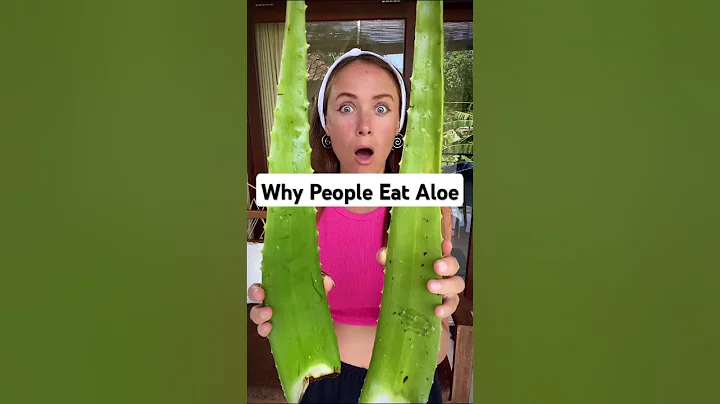 I Didn't Understand Why People Eat Aloe