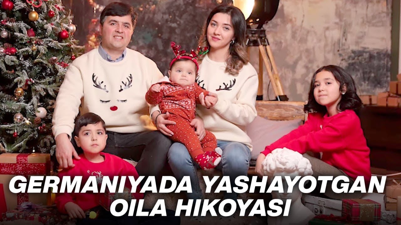Germaniyada yashayotgan o'zbek oilasi | 