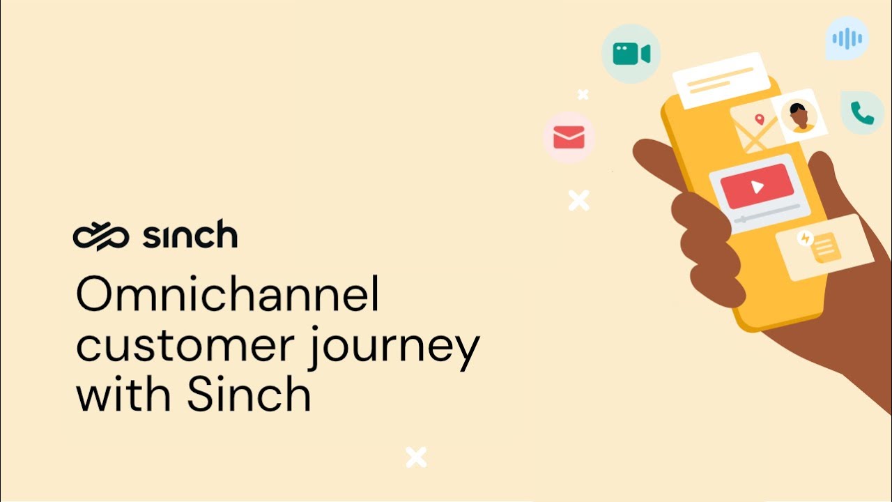 Omnichannel customer journey with Sinch - YouTube