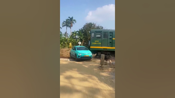 A car can't cross the road when a train is coming. #shorts #amazing