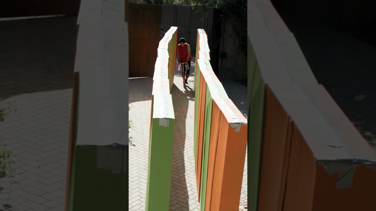 Toast doesn't know how to ride a scooter
