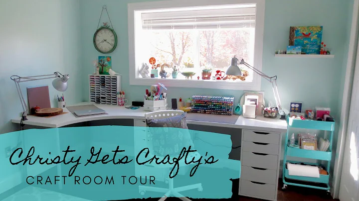 Christy Gets Crafty's Craft Room Tour