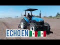 TT75 FWD NEW HOLLAND SANJEANDO, BORDEANDO Y ACAMADO. PODEROSO DE 75 HP ECHO EN MEXICO