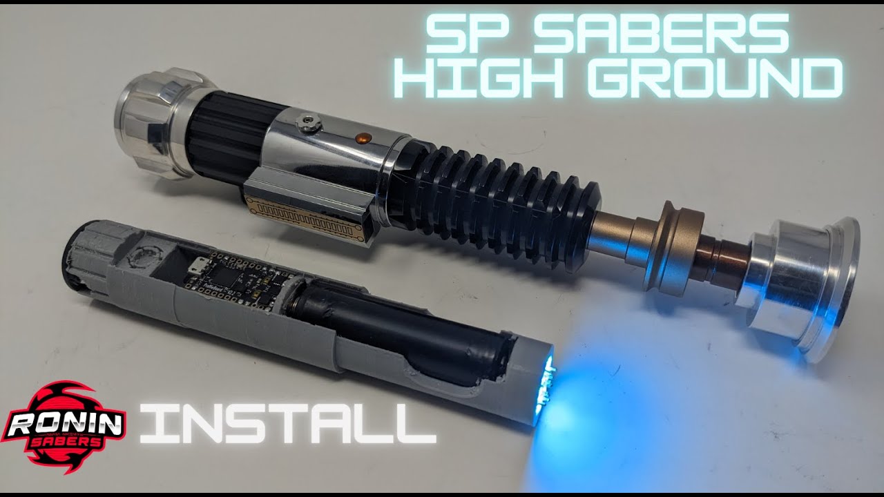 SP SABERS High Ground ライトセーバーインストール SP Sabers High Ground Install - YouTube