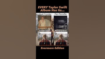 EVERY Taylor Swift Album Has Its… Evermore Edition #swifties #taylorswift #evermore
