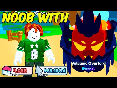 Rich Noob With The STRONGEST PET In Roblox Rebirth Champions Ultimate