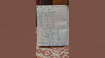 Odd days finding easy method   #calendarmaths #shorts