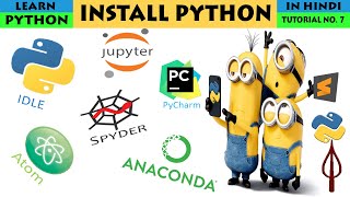 7 LEARN PYTHON VIDEO TUTORIAL IN HINDI | PYTHON INSTALLATION | SUBLIME TEXT 3