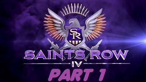 Saints Row 4 (IV) - Gameplay Walkthrough Part 1