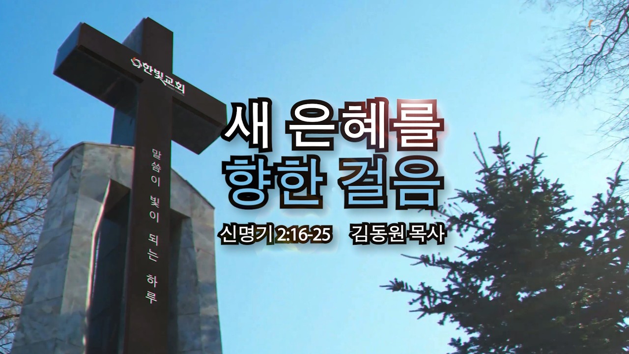 새 은혜를 향한 걸음