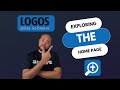 Free logos bible software training 02 your guide to the home page