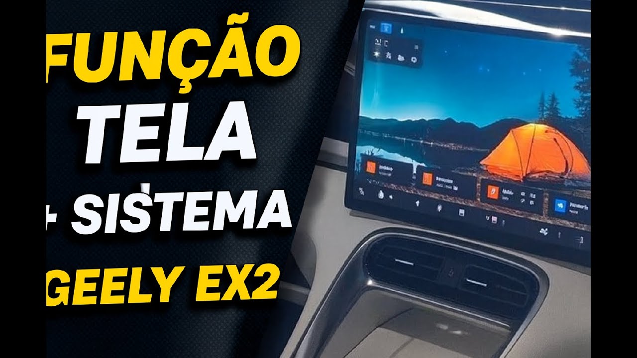Geely EX2 Max - Funcionalidades Painel + sistema