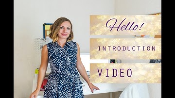 Welcome to my channel! Introduction video for my YouTube channel.