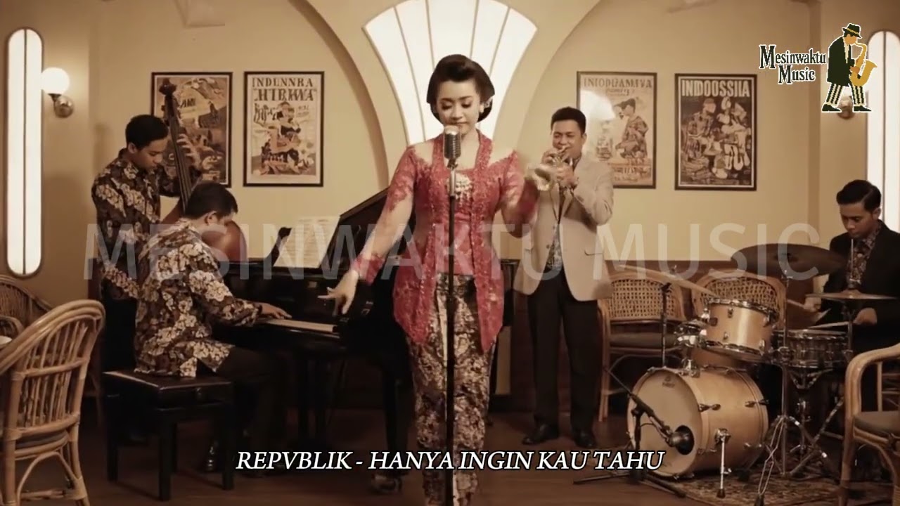REPVBLIK - HANYA INGIN KAU TAHU | JAZZ VERSION | 50'S JAZZ KLASIK | LAGU POP INDONESIA VERSI JAZZ