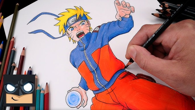 How To Draw Naruto  Sketch Tutorial 