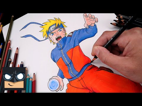 How To Draw Naruto  Draw & Color Tutorial 