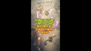 [IOS] HOW TO GET UNLIMITED STARS IN SKYFORCE RELOADED 2016 (LASTEST VERSION)