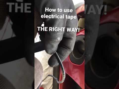 Can You Wrap Wires With Electrical Tape