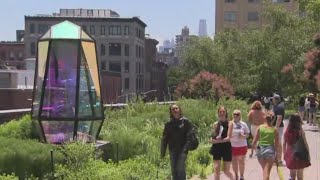 The High Line in NYC celebrating 15th birthday