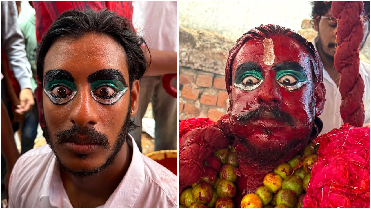 Old City Potharaju Making 2025 | Aliyabad Nikhil Potharaju making video | Old City Bonalu 2025