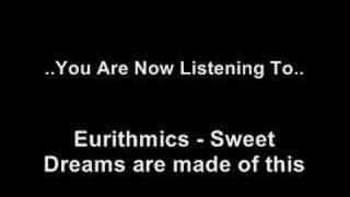 Miniatura de vídeo de "Eurithmics - Sweet Dreams Are Made Of This"