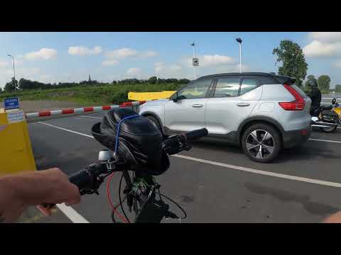The Netherlands, Maas route Day 5, Maasbommel to Boxmeer (60 km) (original sound)