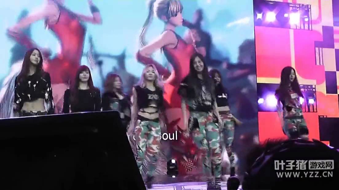 [Fancam] 131130 SNSD - Soul + lottery at Blade & Soul Party by 叶子猪游戏网
