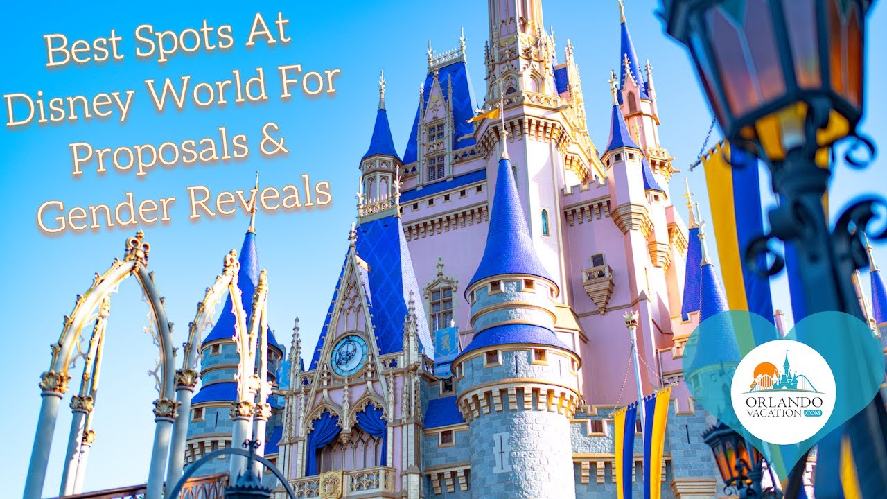 Best Proposal Spots In Disney World And Gender Reveal At Disney World