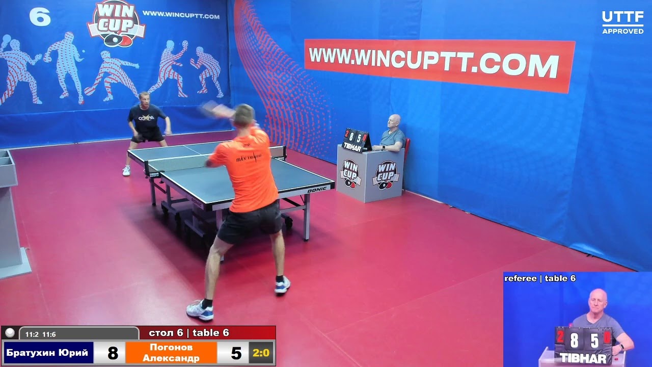 Братухин Юрий 3-0 Погонов Александр  Турнир Восток 8  11.07.2021 Прямой эфир. Зал 6