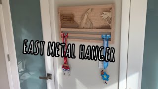 Easy Wooden Medal Hanger