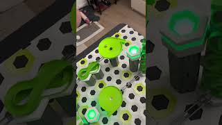 😸 Cats vs 🐶 Dogs! Who wins this marble race? 🏁👀 #wilsosquad #fypシ  #marbleracing #marblerun #viral