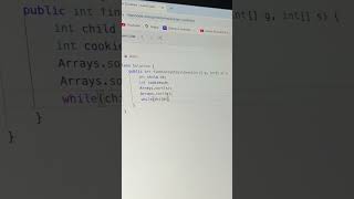 Day 249 : LeetCode #455 | #300daysofcode  #leetcode #java #problemsolving #programming #dsa #coding
