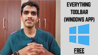 Everything Toolbar for Windows: Replace your Windows Search Button with this!