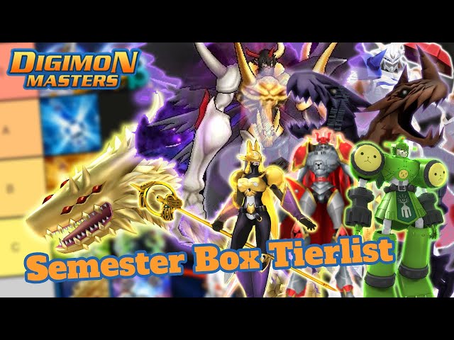 DMO Semester Box Tierlist! - Which SSS/SSS+ is the best? - Digimon Masters Online NADMO class=