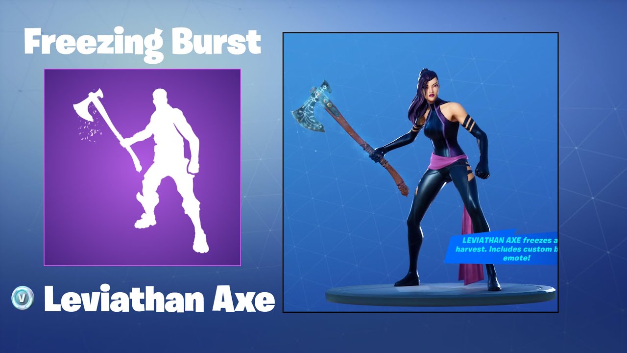 Freezing Burst Fortnite Emote YouTube