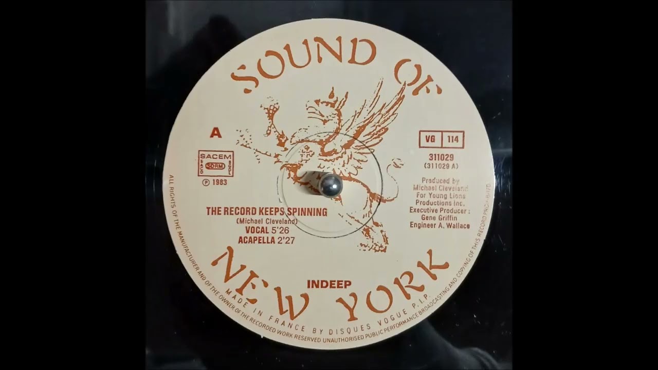 Indeep - The Record Keeps Spinning (1983)