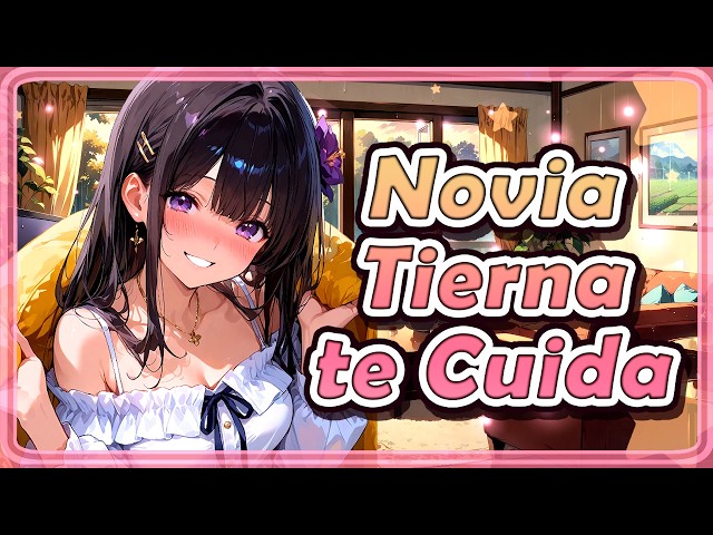 ✨ ASMR Roleplay / NOVIA Tierna te CUIDA un día de LLUVIA / ESPAÑOL ✨