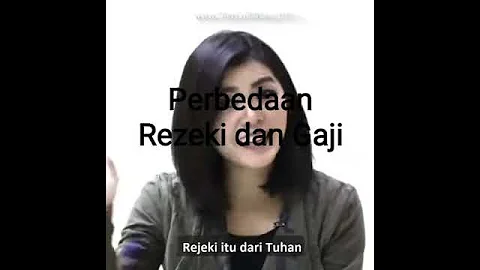 Perbedaan gaji dan rezeki