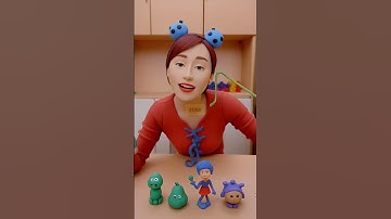 Squid game DIY Dalgona squishy ⭐️ Tutorial