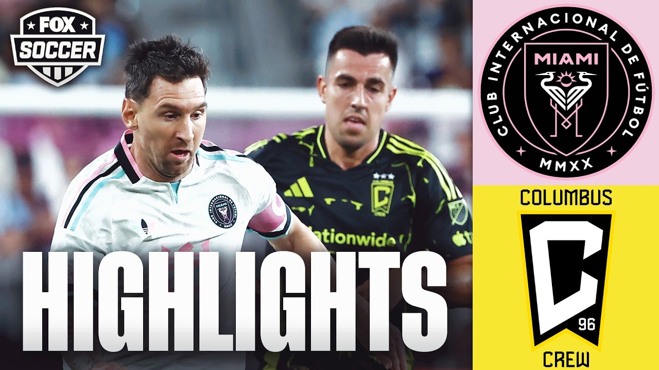 Lionel Messi, Inter Miami CF vs Columbus Crew Highlights ⚽️ FOX Soccer