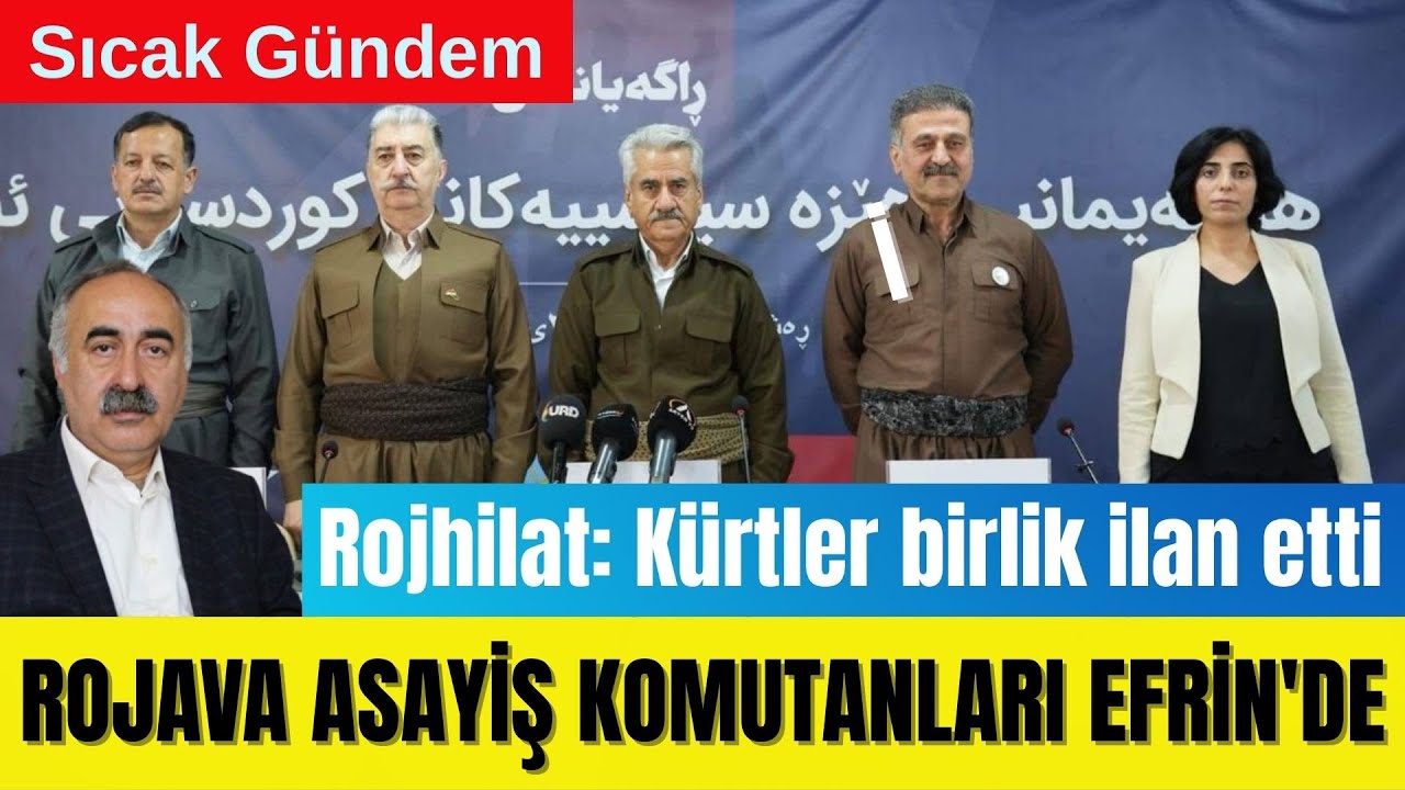 🟥 İRAN’DA KÜRTLER BİRLİK İLAN ETTİ: TEK CEPHE, TEK HEDEF