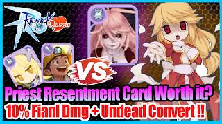 Priest Resentment Card Review!! or Miner Card Better!? [Ragnarok Mobile Classic]