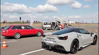 Audi s6 c4 vs nissan gt-r ferrari 488 gtb bmw m2 competition radical
rx turbo - roll race. subscribe. power in ps: 680 best v-max:
263.84...