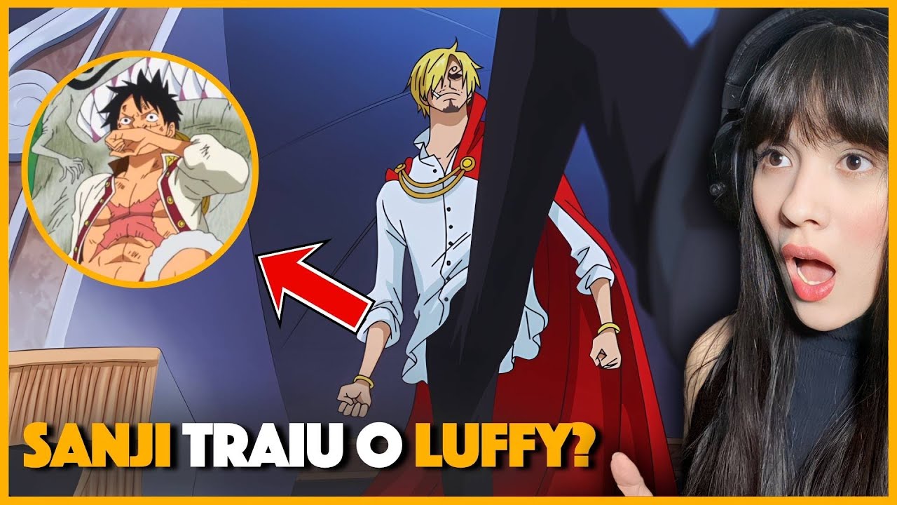 [REACT] EU NÃO ESPERAVA QUE O SANJI FIZESSE ISSO COM O LUFFY! EP 803-807