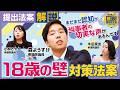 【提出法案解説】『18歳の壁』対策法案（3月27日提出の法案解説③）