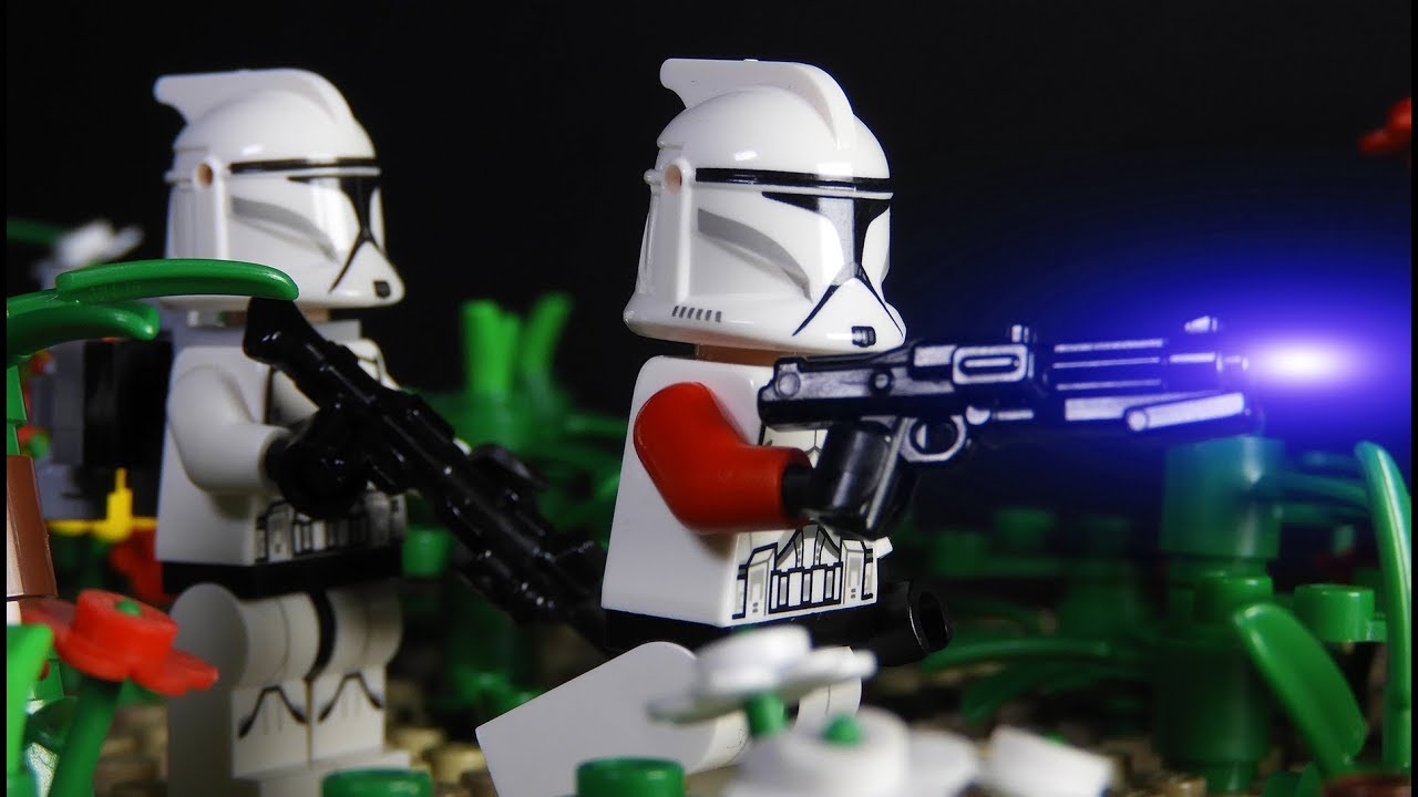 lego clone wars stop motion